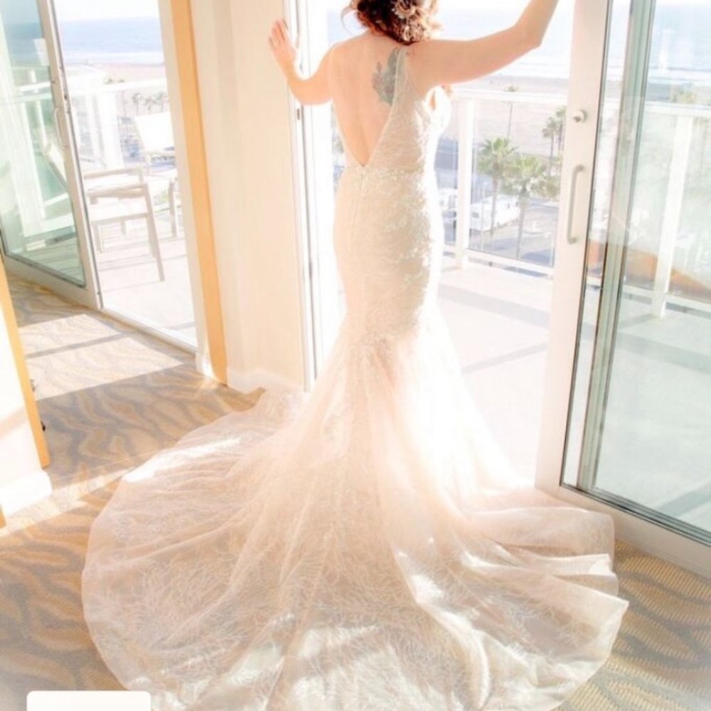Adam Zohar "Bryanna" Wedding Gown View 4